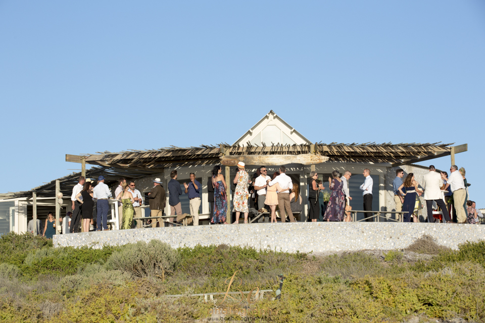 The canapes were at Op die Duin, Lambertsbaai.